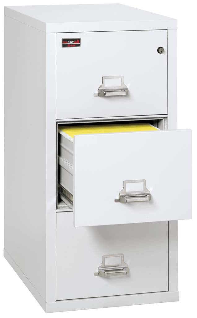 FireKing 3-2144-2 3 Drawer Vertical Legal Size Filing Cabinet