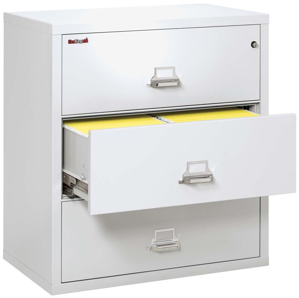 FireKing 3-3822-C Three Drawer 38&quot; Lateral Fireproof File Cabinet
