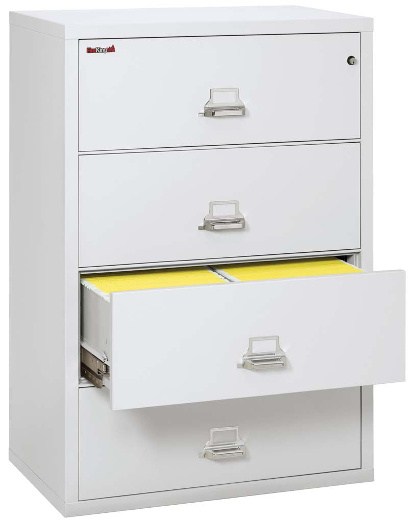 FireKing 4-3822-C Four Drawer 38&quot; Lateral Fireproof File Cabinet