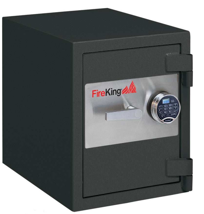 FireKing FB2218-1 1-Hour Fireproof Burglary Rated Safe Graphite