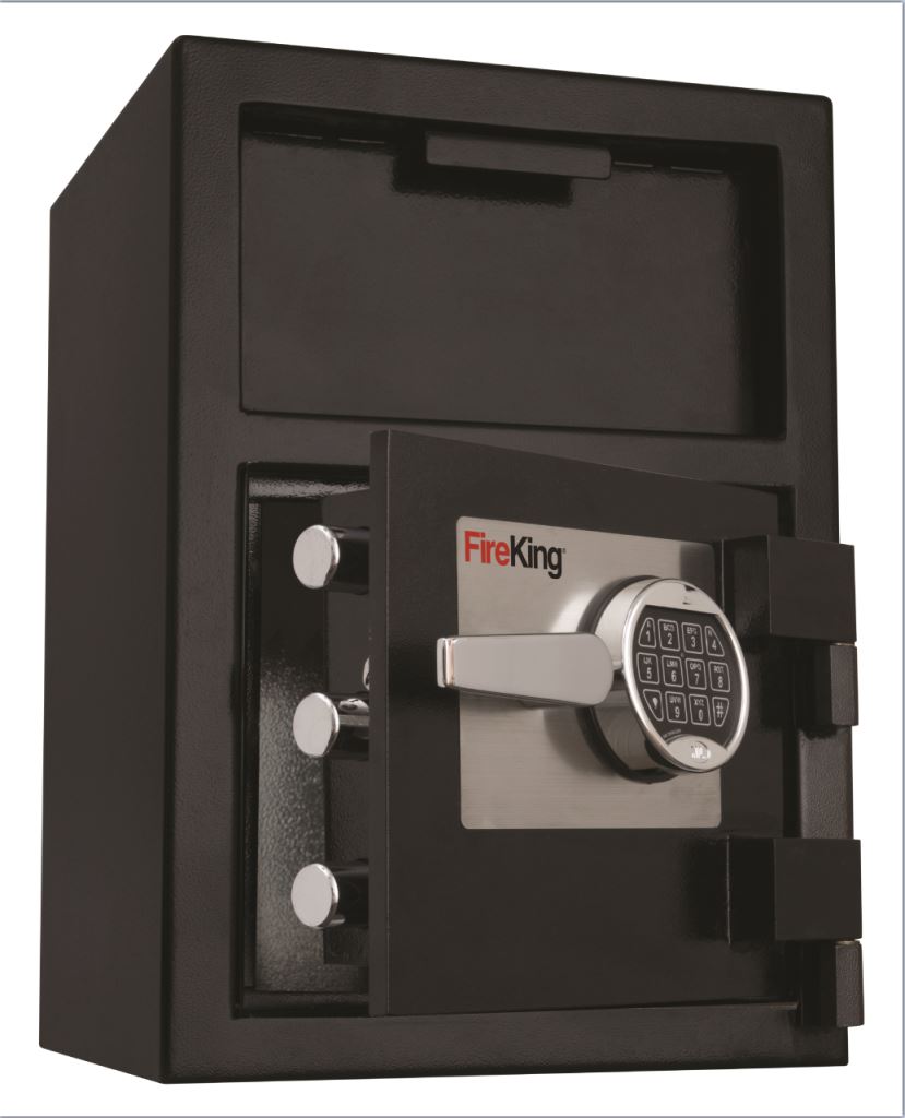 FireKing SB2014-BLEL Electronic Lock Front Loading Deposit Safe